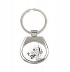 Art-Dog Bedlington terrier kutya kulcstartó, fényképes kulcstartó, medál (5055882472037)