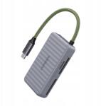 UGREEN Usb-c Kártyaolvasó 2XSD 1XTF Qi Telefonokhoz (55886)