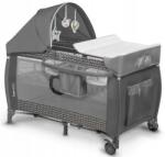 Lionelo Turistaágy járóka Lionelo Sven Plus 2 szint Pelenkázó alátét Grey Scandi (5902581656209)