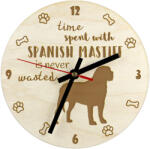  Spanyol masztiff gravírozott kutyaóra, átmérő 30 cm, kutya neve (5055882400696)