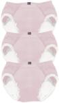 My Carry Potty Set de 3 chilotei de antrenament la olita My Little Training Pants, 3-4 ani, Blush Pink (MLTP-RB-BL-PI-3-4)