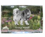 Art-Dog Tibeti masztiff kutya kép kristályban, emléktárgy, trófea, köszönetajándék (5055882466388)