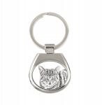 Art-Dog Manx macska kulcstartó, fényképes kulcstartó, medál (5055882473898)