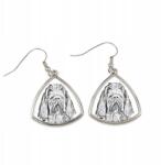 Art-Dog Vizsla olasz durva szőrű háromszög alakú, lógós fülbevaló kutyával, fényképpel (5055882475823)