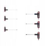 Würth Imbuszkulcs készlet T 6 el. Wurth fogantyú 2C Black Point golyós (061311406 961 1)