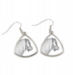 Art-Dog Shetland póni háromszög alakú, lógós fülbevaló fényképpel, személyre szabható (5055882477193)