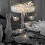 Star Trading Led madár dekorációs lánc Dew Drop elemes (726-84-1)