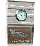  Havanna macska barna kristály asztali karóra az Ön fényképével, ajándéktárgy (5055882419308)