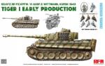 Rye Field Model Sd. Kfz. 181 Tiger I Korai Gyártású Kursk 1943 Ryefield model 5139 1/35 (RM-5139)