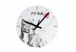  Pitbull, Pit Bull falióra kutyával, lógó és álló, fényképpel, 20 cm (5060381105836)