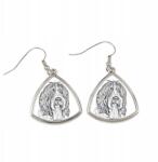 Art-Dog Holland juhászkutya háromszög alakú lógós fülbevaló kutyával, fényképpel (5055882476257)