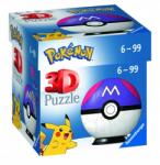 Ravensburger Puzzle-Ball 3D Pokémon: Master Ball 54 darabos (115648)