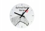 Art-Dog Ló Retired Race Horse lógó és álló ló óra, személyre szabható (5060381105256)