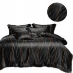 Cotton world Ágyneműhuzat 160x200 paplan szett 2x Párnahuzat 70x80 Szatén Csíkos (POŚCIEL 160X200 BAWEŁNA PASY)