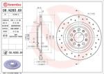 BREMBO Disc frana BREMBO XTRA LINE - Xtra 08. N283.8X (08.N283.8X)