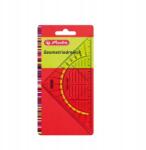 Herlitz Derékszög Kiegészítő Szögmérővel Herlitz 10 Db-os Készlet Átlátszó 16 CM (6916458568303)