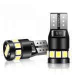  [8 Db] Fehér Autó Izzók Agptek T10 W5W 194 168 2825 Led 6000K