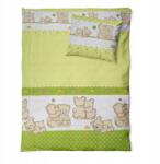 Ankras Gyerek Ágyneműhuzat 120x160 50x70 Mintás 2 részes (P-2 160/120 50/70 PRZYJACIELE ZIELONY)