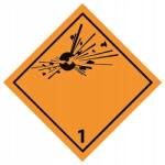 Print&Stick Matrica címkék Adr 1 100x100mm tekercs 500db (36011)