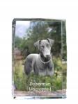 Art-Dog Doberman kutya kép kristályban, ajándéktárgy, trófea, köszönetajándék (5055882466166)