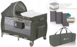Lionelo Utazóágy járóka Lionelo Sven Plus 2 szint pelenkázó Beige Olive (dwie wysokości materaca, torba, przybornik)