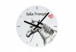 Art-Dog Ló Selle Francais ló óra lógó és álló személyre szabható fénykép (5060381105454)