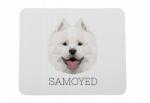 Art-Dog Samojed Samoyed egérpad geometrikus kutyával (5056739222652)