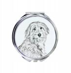  Pireneusi juhászkutya kompakt zsebtükör kutyával fényképpel (5055882481787)