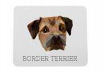 Art-Dog Border terrier egérpad geometrikus kutyával (5056739222317)