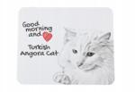 Art-Dog Macska Török angora egérpad macskával, az Ön fényképével (5055882489653)