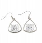 Art-Dog Perzsa macska háromszög alakú, fényképes lógós fülbevaló, személyre szabható (5055882476462)