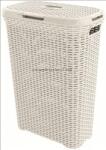 Curver Rattan Szennyestartó 40L (193010)