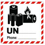 Print&Stick Adr 9 Un Akkumulátor címke Add hozzá a nyomatodat!