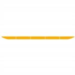  Fényvisszaverő Csíkos Vízálló Matricák (2 Szett)