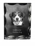 Art-Dog Entlebucher kutya fotó díszes kristályban, ajándéktárgy, lakásdekoráció (5055882448636)