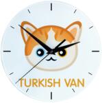  Török macska van üveg falióra lógó aranyos macska (5056739256749)