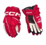 CCM Kesztyű CCM Tacks Xf 80 Jr, Junior, 10", piros-fehér (5580965)