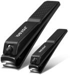  Körömvágó Kemény És Vastag Körmökhöz 2 Db Acél Fekete (6917645396266)