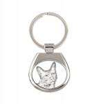 Art-Dog Macska Laperm macska kulcstartó, fényképes kulcstartó, medál (5055882473935)