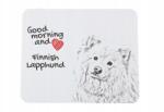 Art-Dog Finn lapphund egérpad kutyával, saját fotóval (5055882491618)