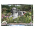 Art-Dog Shih Tzu kutya kép kristályban, ajándéktárgy, trófea, köszönetajándék (5055882465923)