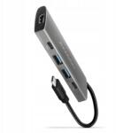 AXAGON HMC-5G21 Többportos Usb hub 5in1, 10Gbps, 2x Usb-a 2x Usb-c Hdmi 4K, , (HMC-5G21)
