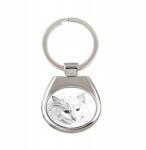 Art-Dog Macska Török angora kulcstartó macska, fényképes kulcstartó (5055882473652)