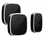  Vezeték Nélküli Ajtócsengő, 2 vevőegység, 5 hangerő, 150m hatótávolság (6912872785364)