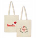  Öko névre szóló táska Karácsonyi Ajándék