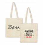  Öko nyomott mintás táska Ember Legenda Év