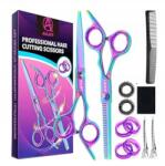  Hajvágó Olló Készlet, rozsdamentes acél (6914948453634)