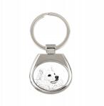 Art-Dog American Eskimo Dog kutya kulcstartó, fényképes kulcstartó, medál (5055882472549)