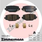 ZIMMERMANN set placute frana, frana disc ZIMMERMANN 26841.180. 2 (26841.180.2)