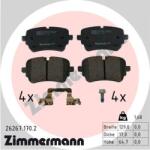 ZIMMERMANN set placute frana, frana disc ZIMMERMANN 26267.170. 2 (26267.170.2)